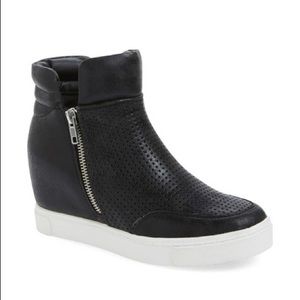 Steve Madden Women Wedge High Top Sneakers